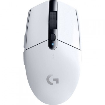 Mouse gaming Logitech G305 Lightspeed, Wireless, 12000 DPI, Alb